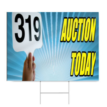 Auction Sign