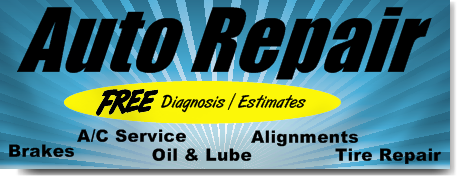 Auto Repair Banners Signstoyou Com