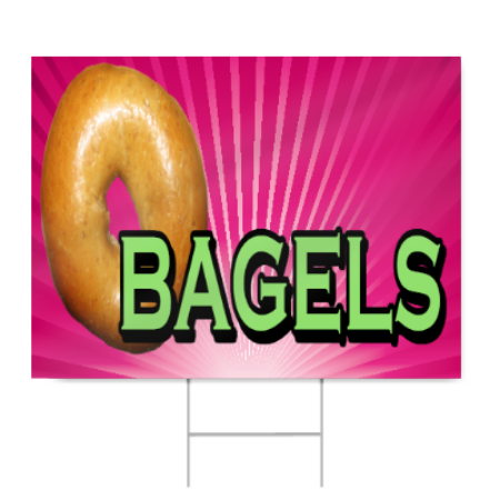 Bagels Sign