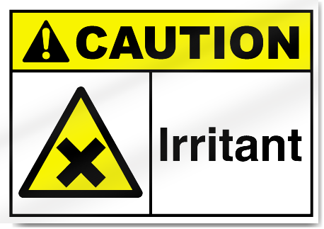 Irritant Caution Signs