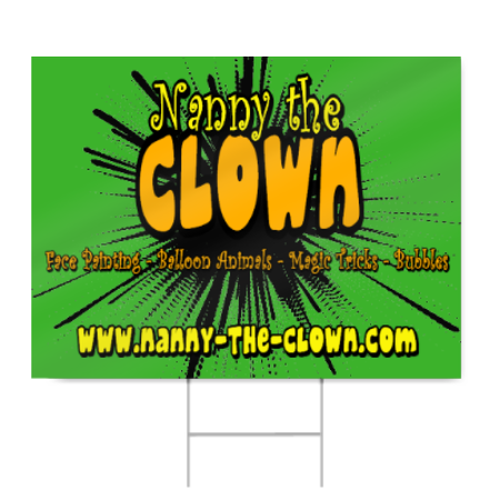 Clown Service Sign