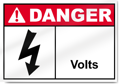 ____ Volts Danger Signs