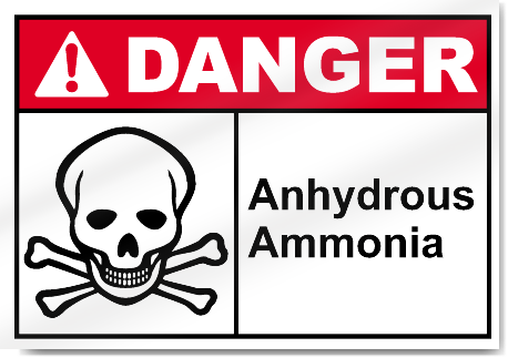 Anhydrous Ammonia Danger Signs