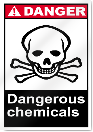 Dangerous Chemicals Danger Signs | SignsToYou.com
