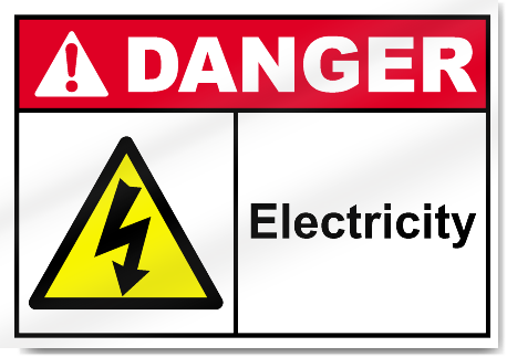 Electricity Danger Signs