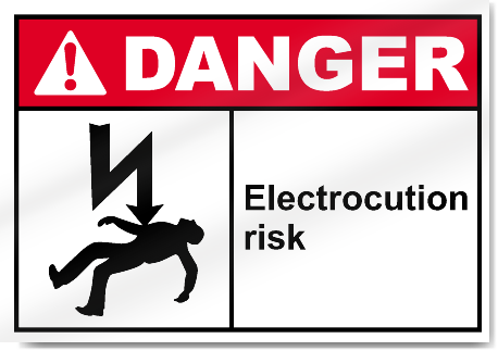 Electrocution Risk Danger Signs