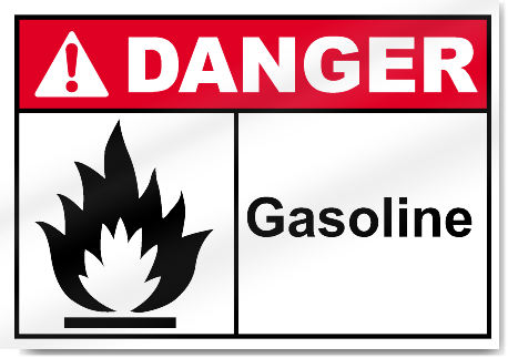 Gasoline Danger Signs