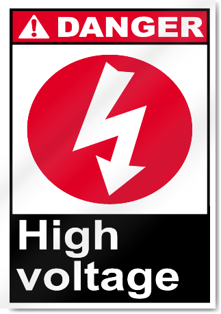 High Voltage2 Danger Signs