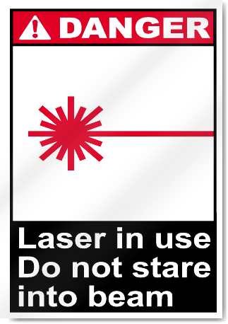 laser in use sign pdf