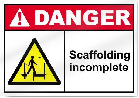 Scaffolding Incomplete Danger Signs