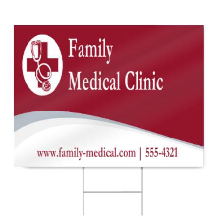 Family Medical Clinic Sign
