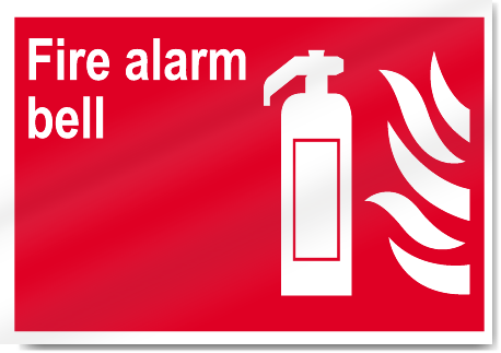 Fire Alarm Bell Fire Signs