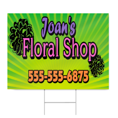 Floral Shop Sign