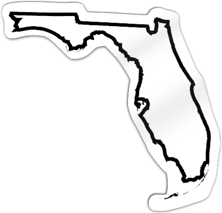 Florida Shaped Magnet