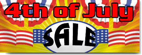4th of July Sale Banners