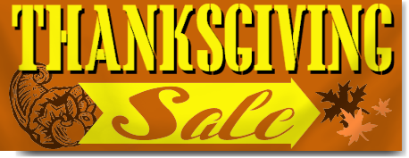 Thanksgiving Sale Banners
