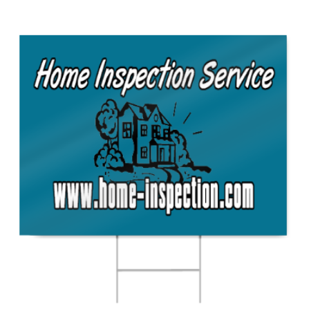 Home Inspection Service Sign
