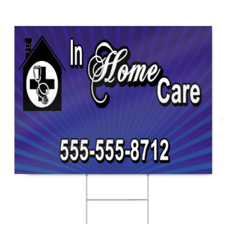 Homecare Services Sign