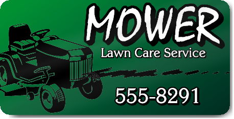 Lawn Care Service Service Magnet