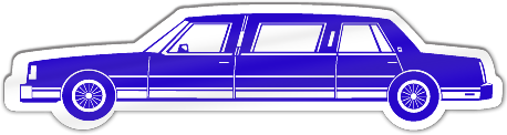 Limo Shaped Magnet