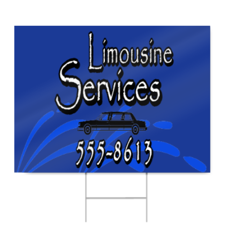 Limousine Service Sign