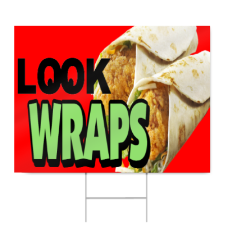 Look Wraps Sign