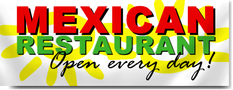 Mexican Grill Banners