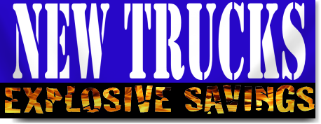 New Truck Sale Banners
