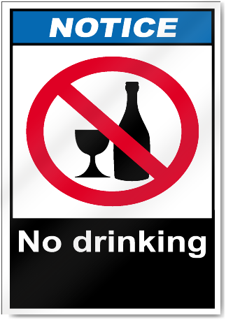no drinking symbol