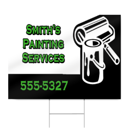 Painting Services Sign