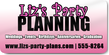 Party Planning Magnet