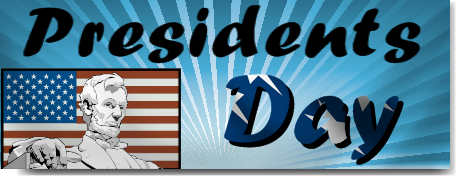 Presidents Day Banner