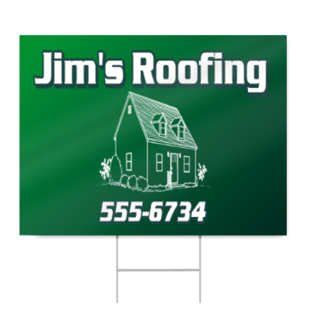 Roofing Sign