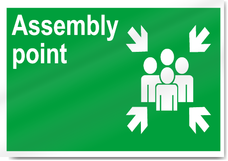 Assembly Point Safety Signs