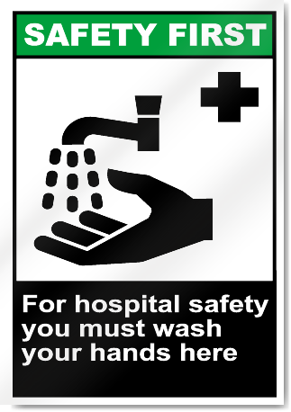 hand washing safety symbol