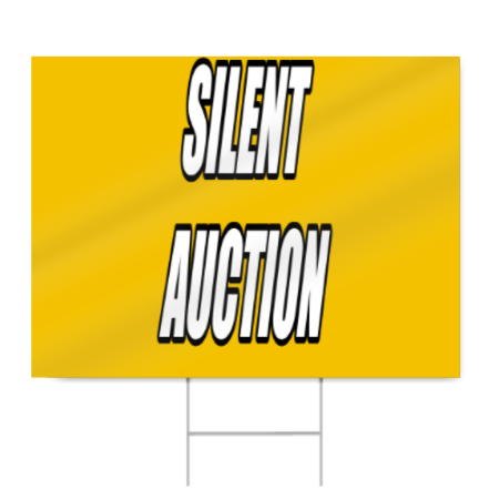 Silent Auction Sign