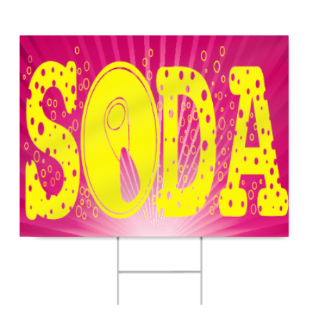 Soda Cola Sign