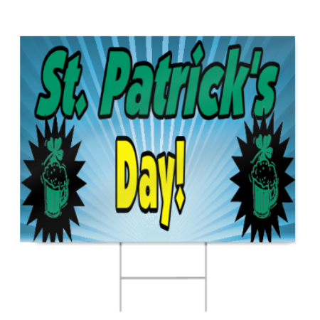 St. Patrick's Day Sign