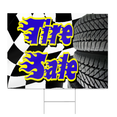 Tire Sale Sign