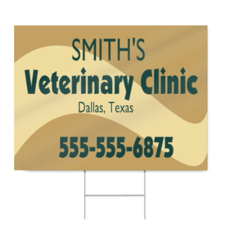 Veterinary Clinic Sign
