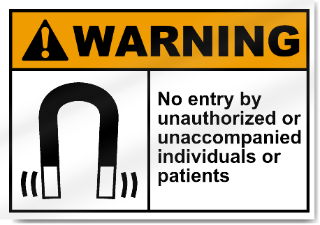 No Entry By Unauthorized Or Unaccompanied2 Warning Signs