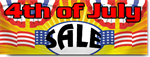 4th of July Sale Banners