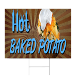 Hot Baked Potato Sign