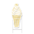 Ice Cream Cone Shaped Sign