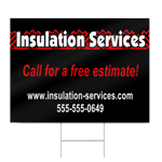 Insulation Services Sign