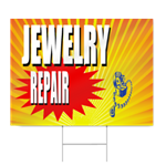 Jewelry Repair Sign