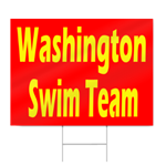 Junior High Swim Team Sign