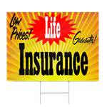 Life Insurance Sign