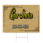 Limo Service Sign