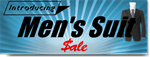 Men's Suit Sale Banners